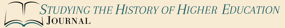 Studying the History of Higher Education Journal long logo