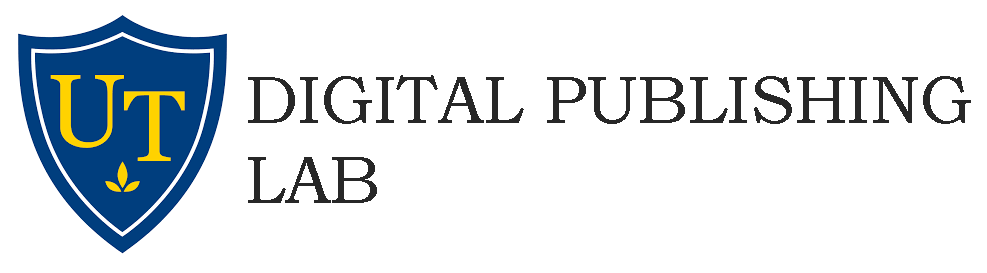 UT Digital Publishing Lab Logo